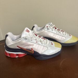 Nike Women's Shox DRC-2 Serena Retro Shoes White 312538-121 Size 8.5 WORN ONCE